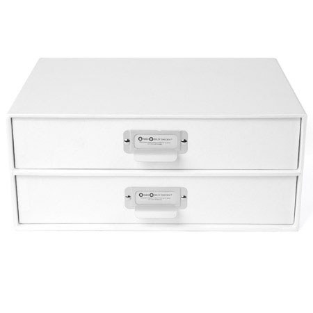 Bigso Birger Two Drawers Chest, White
