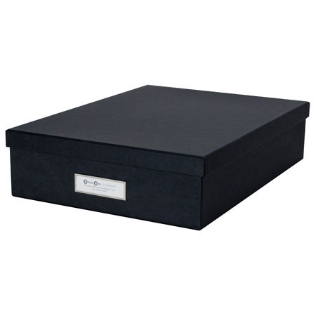 Bigso Oskar A4 Letterbox, Dark Grey