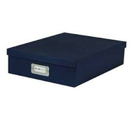 Bigso Oskar A4 Letterbox, Navy