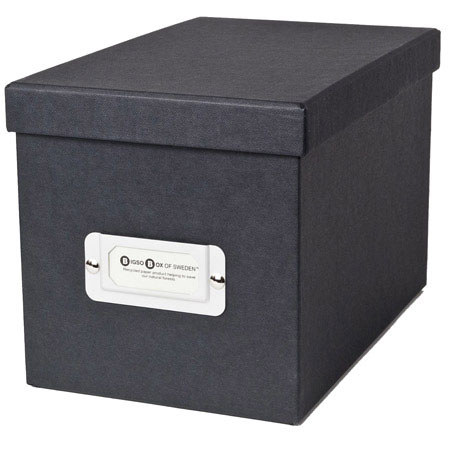 Bigso Kristina CD/DVD Box, Dark Grey