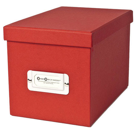 Bigso Kristina CD/DVD Box, Red
