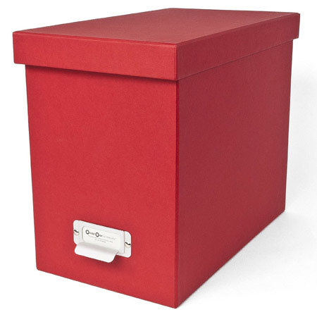 Bigso Johan Archive File Box, Red