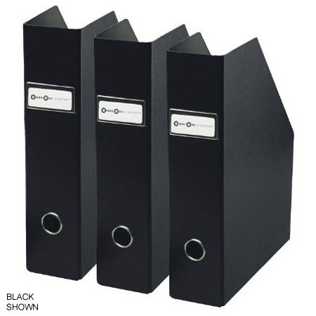 Bigso Fiona Set of 3 Magazine Collector, Green