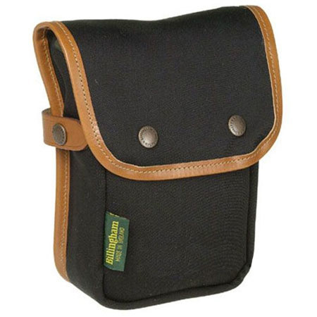 Billingham Delta Pocket for Camera Bags, Black,Tan Trim