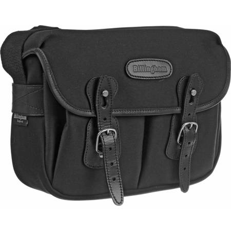 Billingham Hadley Small Camera/Document Bag, Blk Canvas
