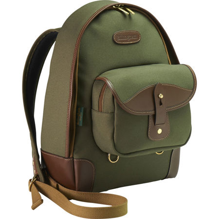 Billingham Rucksack 35 Backpack, Sage FibreNyte/Chocolate Leather