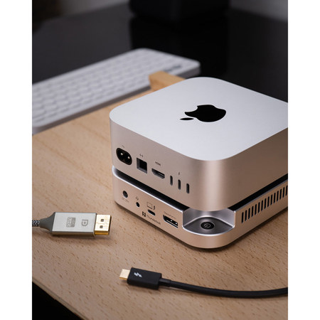 Blackjet MiniRaiden 7-Port Thunderbolt 5 Dock for Mac Mini M4/M4