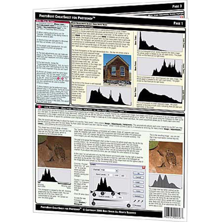 PhotoBert CheatSheet for Adobe Photoshop Elements V.5