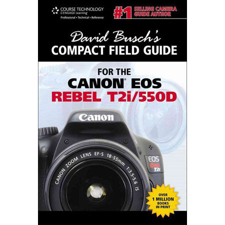 David Busch's Field Guide for T2i/550D 112 Page Book