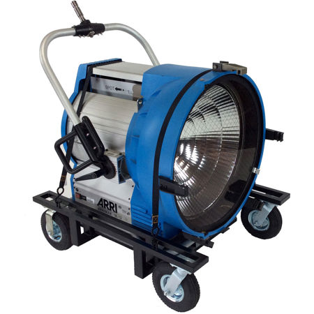 Backstage Lamp Dolly Base with Wheels for Large ARRIMAX 12K / 18K Lights, 800lbs Capacity