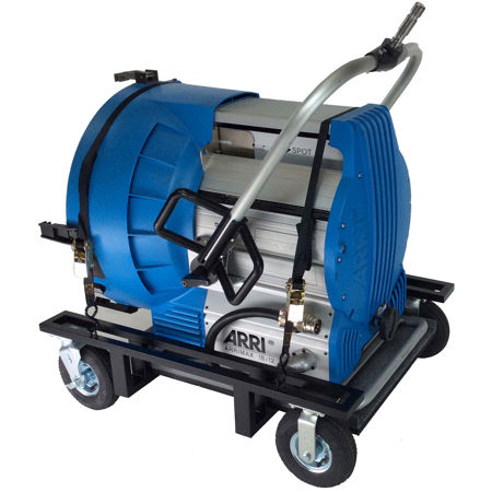 Backstage Lamp Dolly Base with Wheels for Large ARRIMAX 12K / 18K Lights, 800lbs Capacity