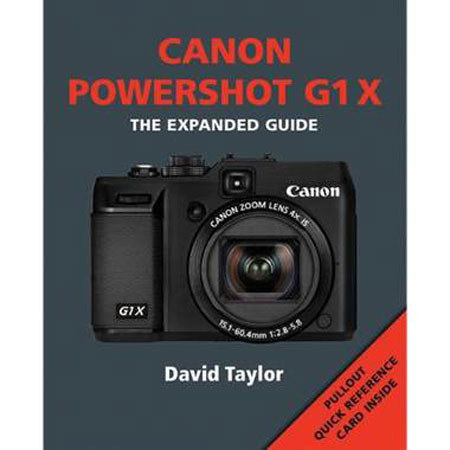 Ammonite Press "The Expanded Guide, Canon G1X" Softcover Book, 248 Pages