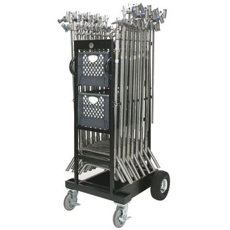 Backstage C-Stand/Hi-Roller Utility Cart, 800lbs Capacity