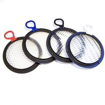 Bron Kobold Set of PAR Lenses, 4 Pieces (NSP, MFL, WFL, VWFL) for DW 400 PAR HMI Light Unit