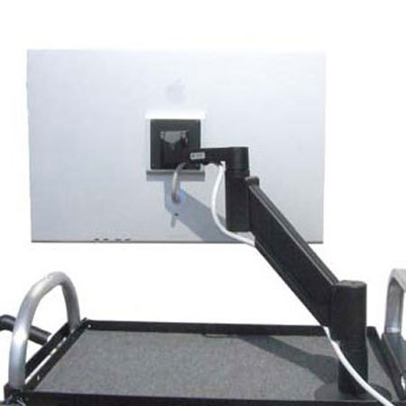 Backstage Magliner LCD Medium Duty Monitor Arm, Black