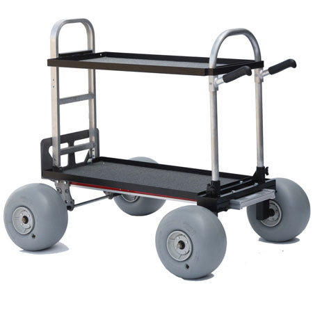 Backstage Mag Sand Dune Wheel Kit with Balloon Tires
