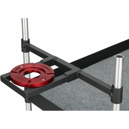 Backstage Camera Case Cart Mitchell Mount with Front Box Holder