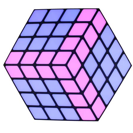 Blizzard Lighting Squarodox 3D Cube LED Effect Panel