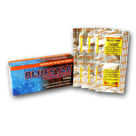 Bluestar Forensic Training Tablets, 4 Applications