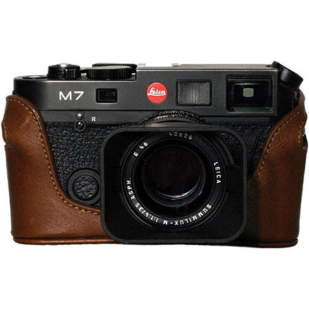 Black Label Bag Leica M4/M6/M7/MP Camera Half Case, Brown