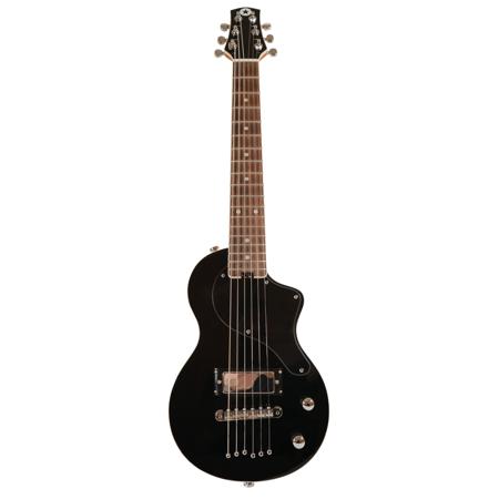 Blackstar Carry-On Travel Electric Guitar with Gig Bag, Jet Black