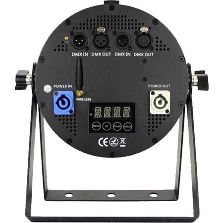 Blizzard Lighting Colorise Infiniwhite Professional PAR Fixture, Black Housing
