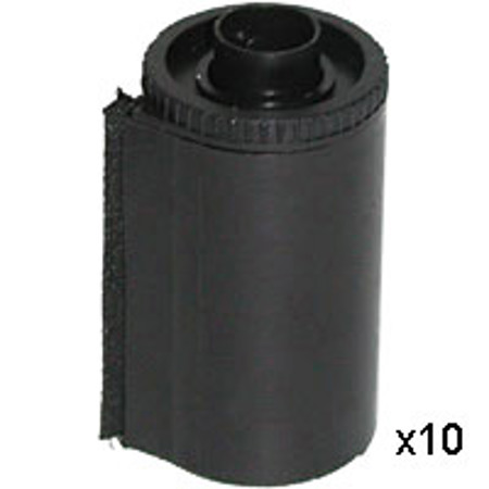 Adorama Plastic Film Cassette for Bulk Loading, 10 Pack
