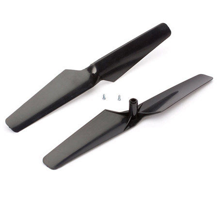 Blade Clockwise & Counter Clockwise Rotation Propeller Set, Black