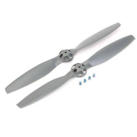 Blade CW and CCW Rotation Prop Set for 350 QX Quadcopter, Gray