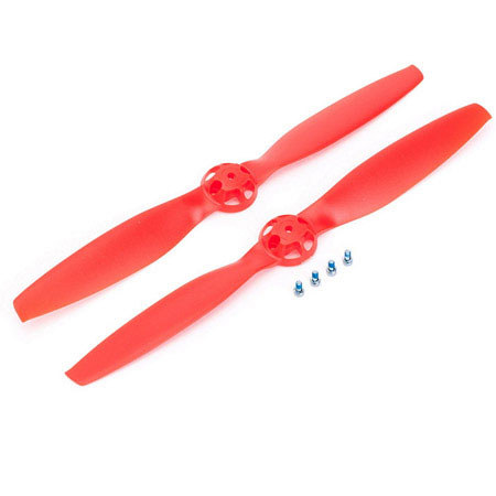 Blade CW and CCW Rotation Prop Set for 350 QX Quadcopter, Red