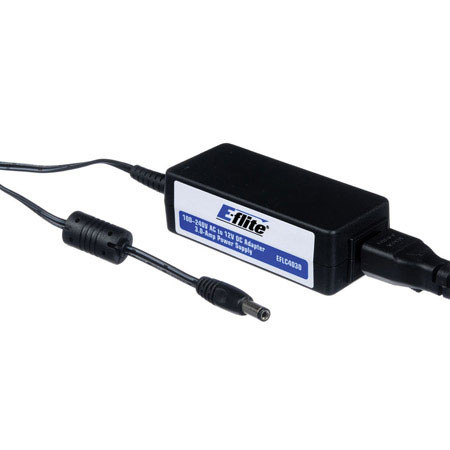 E-flite 3.0-Amp Power Supply for Balancing Charger, 100-240V AC, 12V DC