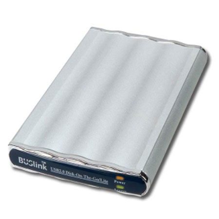 BUSlink 500GB Disk-On-The-Go 2.5in Slim, USB 2.0