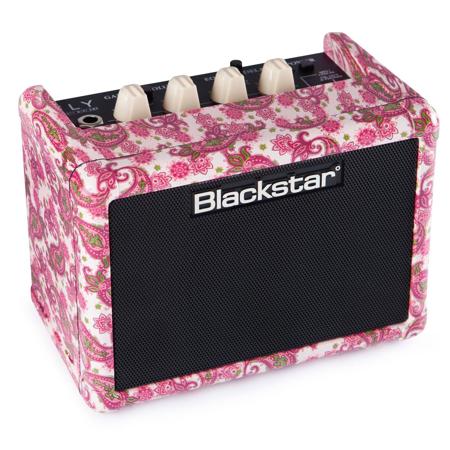 Blackstar FLY 3 3W Battery Powered Mini Guitar Amplifier, Pink Paisley