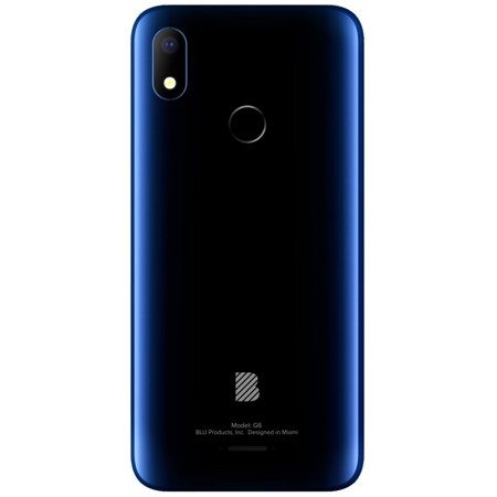 BLU G6 5.7" HD+ Dual-SIM 64GB GSM Smartphone, 3GB RAM, Unlocked, Brown Leather