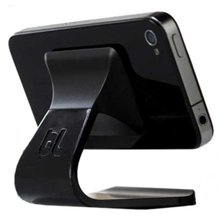 Bluelounge Milo Micro Suction Stand for iPhone/Smartphone, Black