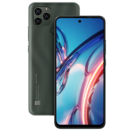 BLU G91s 6.8" FHD+ 128GB Dual-SIM 4G LTE GSM Smartphone, 4GB RAM, Unlocked,Green