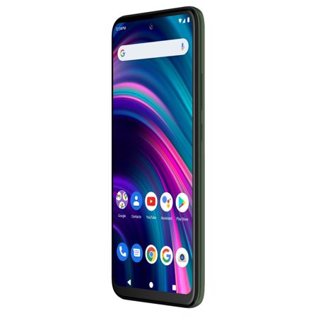 BLU G71+ G0571WW 6.5" HD+ Infinity 128GB 4G LTE GSM Smartphone, Unlocked, Green