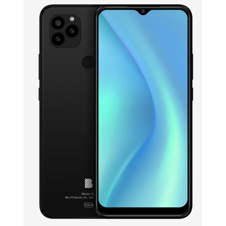 BLU S91 S0690WW 6.5" HD+ Infinity 128GB 4G LTE GSM Smartphone, Unlocked, Black