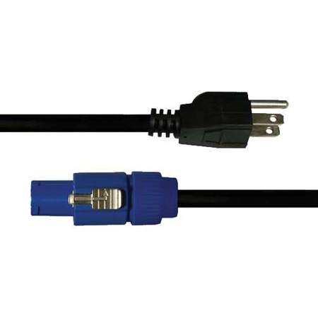 Blizzard Lighting 10' Cool Cable PowerCON to Grounded Male Edison Power Cable