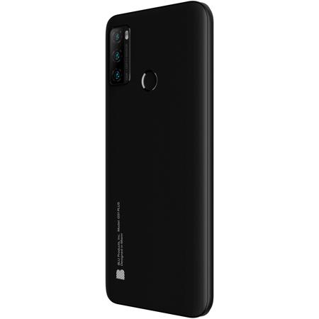 BLU G51 Plus 6.5" HD+ 64GB Dual-SIM GSM Smartphone, 3GB RAM, Unlocked, Black