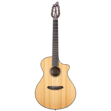 Breedlove Pursuit Concert Nylon CE Red Cedar Electric Guitar, Mahogany