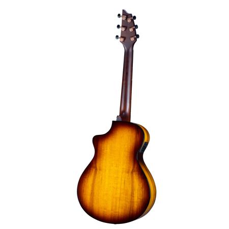 Breedlove Pursuit Exotic S Companion Tiger's Eye CE AE Guitar, Myrtlewood
