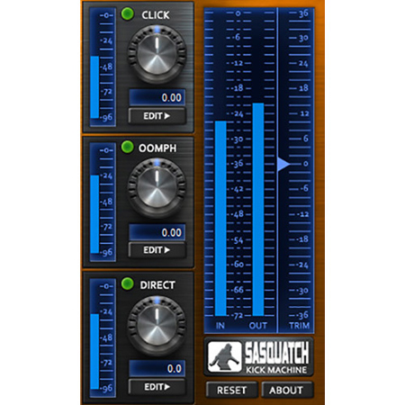 Boz Digital Labs Sasquatch Kick Machine Software Plug-In, Electronic Download