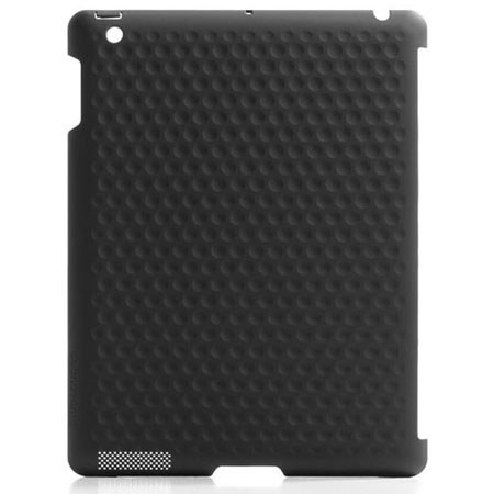 Blue Lounge iPad Shell, Golf Texture, Black