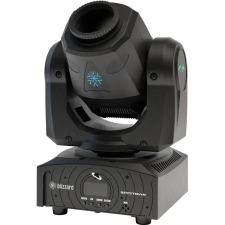 Blizzard Lighting Spotman Mini Moving Head with 30W High Output White LED Light