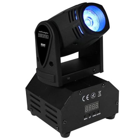 Blizzard Lighting SwitchBlade Micro Mini Moving Head Fixture, 1x 15W RGBW LED