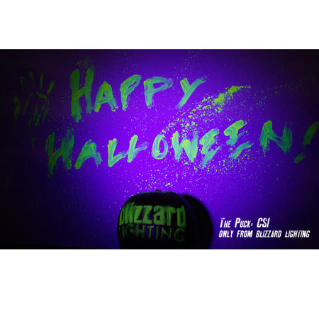 Blizzard Lighting The Puck CSI Flat LED UV PAR Can