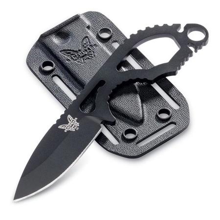 Benchmade 101 Follow-Up Fixed Knife with 2.6" Drop-Point, Plain Edge Blade