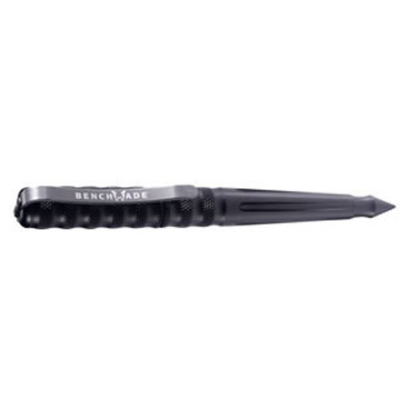 Benchmade 1100 Aluminum Pen, Gray/Black Grip, Black Ink