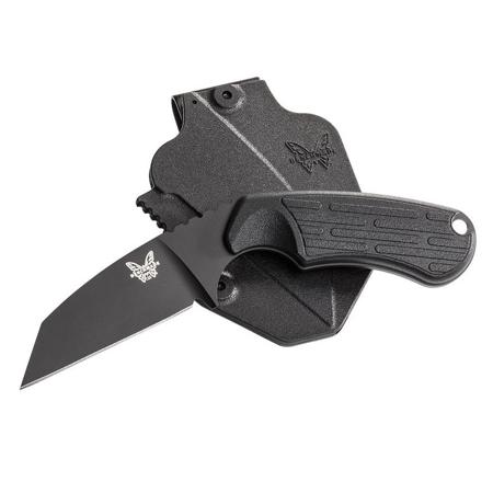 Benchmade Azeria Wharncliffe Knife with Fixed Blade Mechanism, Coated